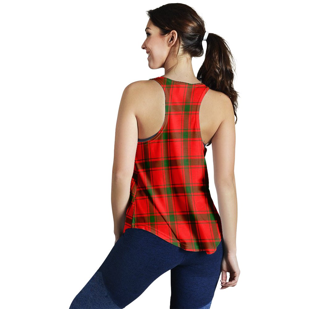 darroch-tartan-women-racerback-tanks-with-family-crest