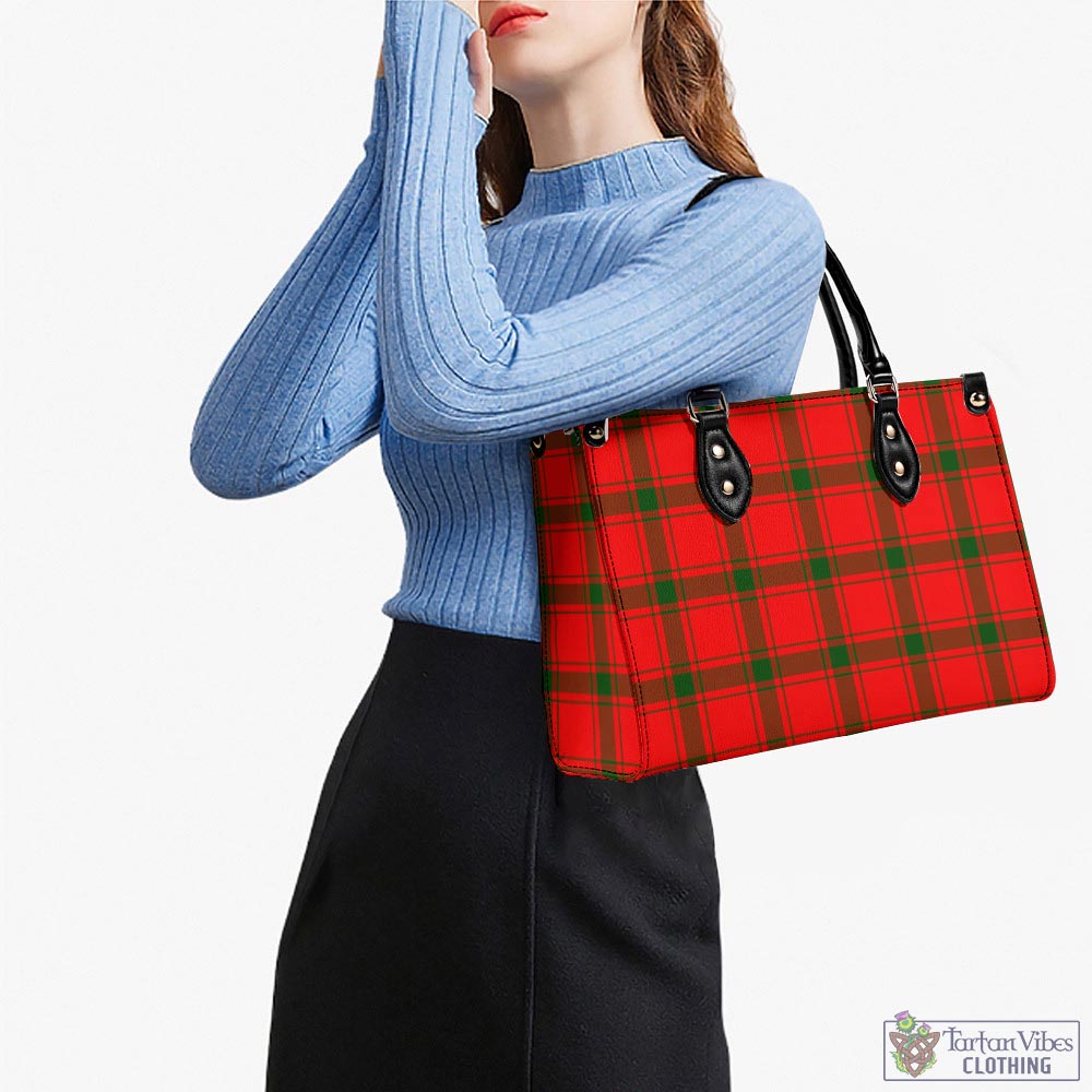 Tartan Vibes Clothing Darroch Tartan Luxury Leather Handbags