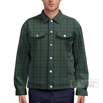 Davidson Tartan Unisex Lapel Cotton Jacket