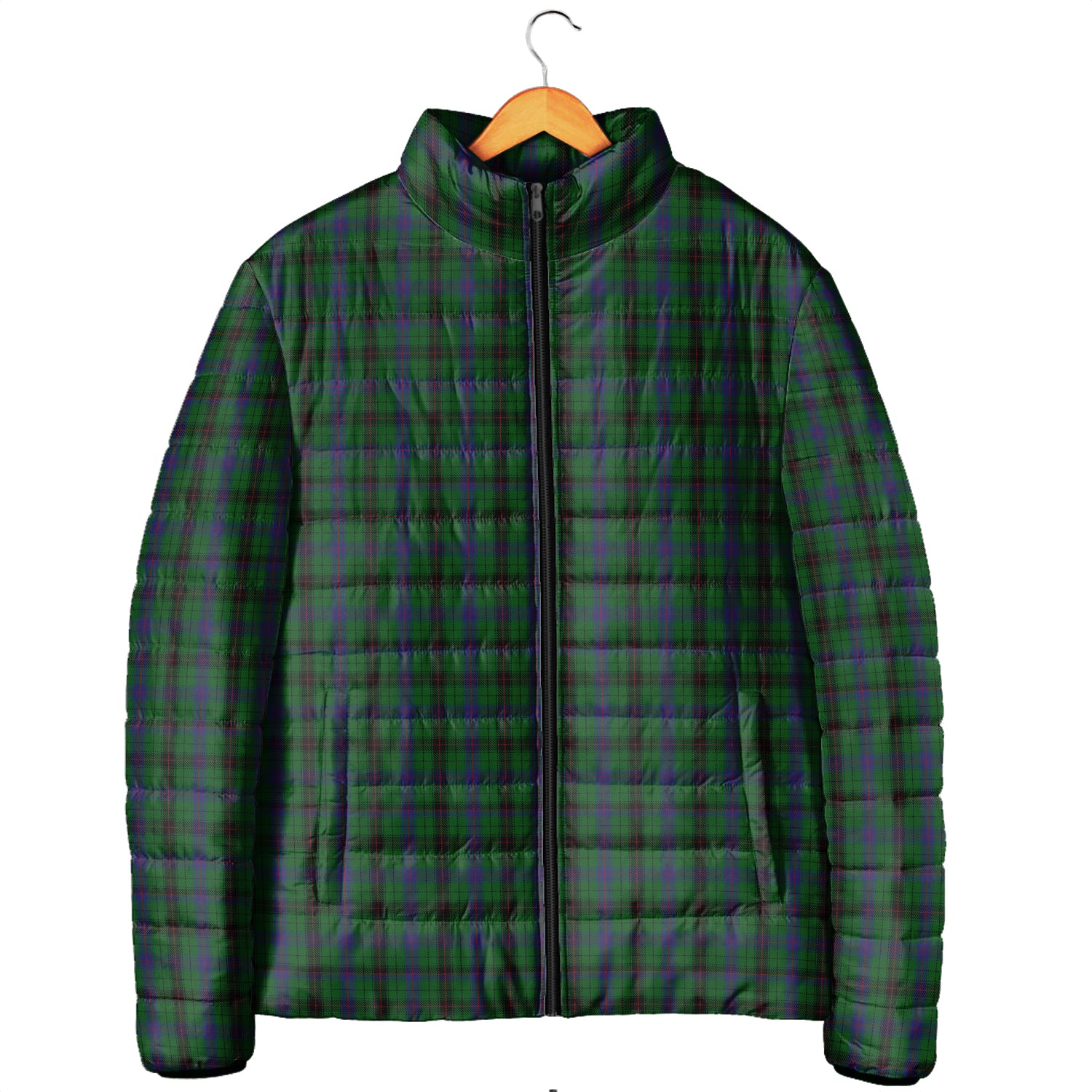 Davidson Tartan Padded Jacket Men's Padded Jacket - Tartan Vibes Clothing