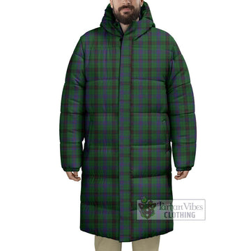 Davidson Tartan Long Down Jacket