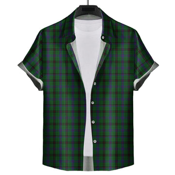 Davidson Tartan Short Sleeve Button Down Shirt