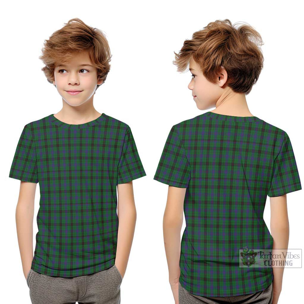 Davidson Tartan Kid T-Shirt Youth XL Size14 - Tartan Vibes Clothing