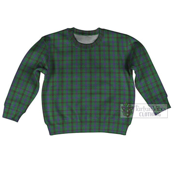 Davidson Tartan Kid Ugly Sweater