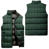 Davidson Tartan Sleeveless Puffer Jacket Unisex - Tartan Vibes Clothing