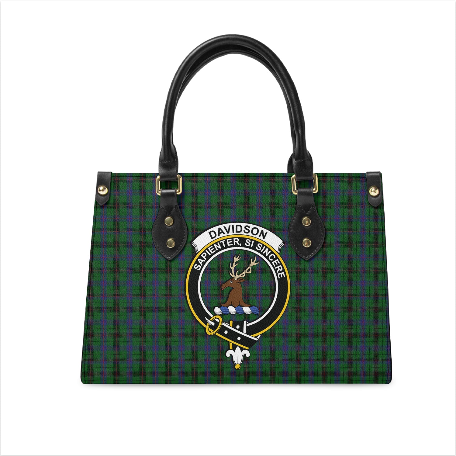 davidson-tartan-leather-bag-with-family-crest