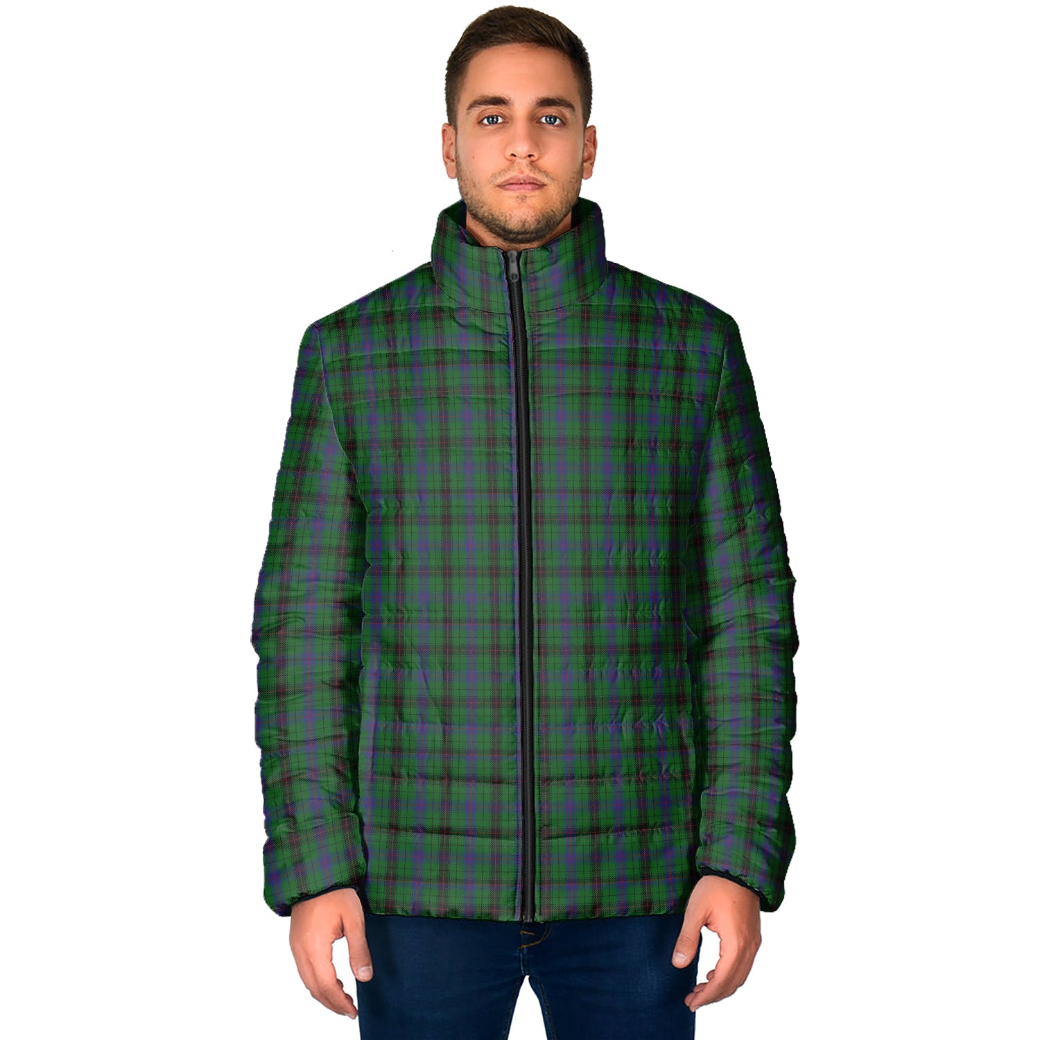 Davidson Tartan Padded Jacket - Tartan Vibes Clothing