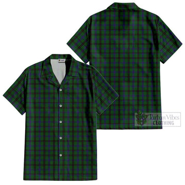 Davidson Tartan Cotton Hawaiian Shirt