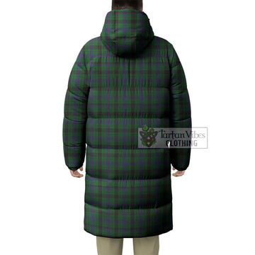 Davidson Tartan Long Down Jacket