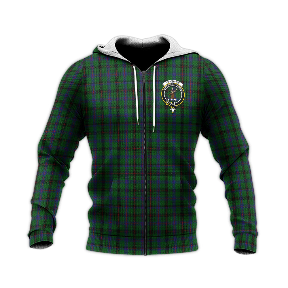 davidson-tartan-knitted-hoodie-with-family-crest