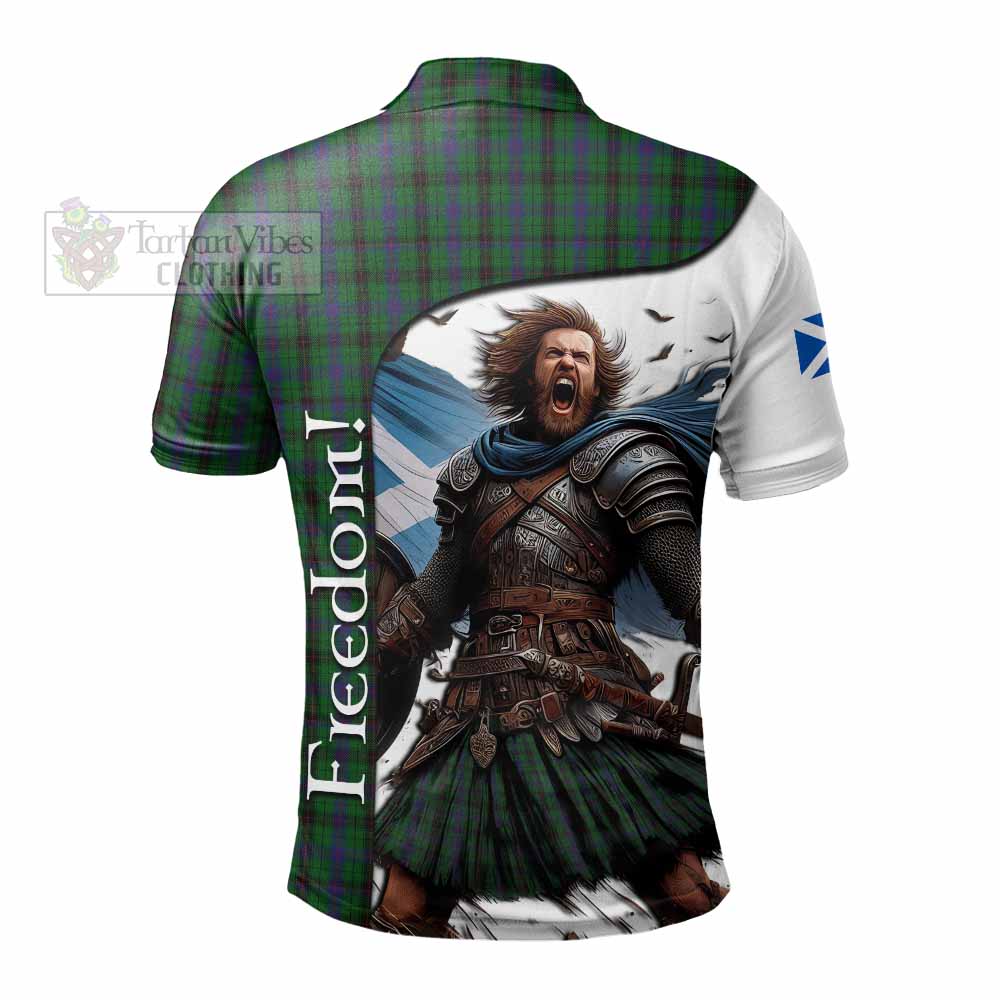 Davidson Crest Tartan Polo Shirt Inspired by the Freedom of Scottish Warrior - Tartan Vibes Clothing