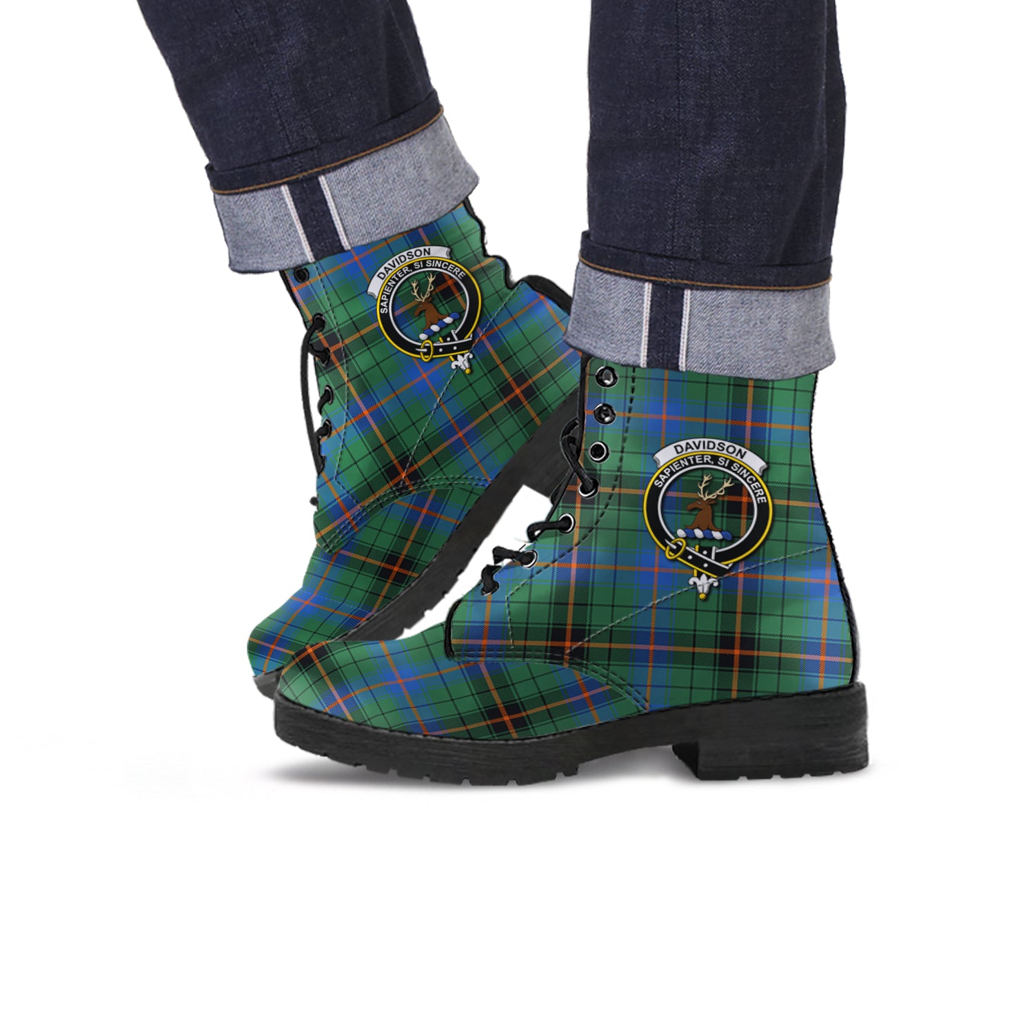 davidson-ancient-tartan-leather-boots-with-family-crest