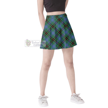 Davidson Ancient Tartan Women's Plated Mini Skirt