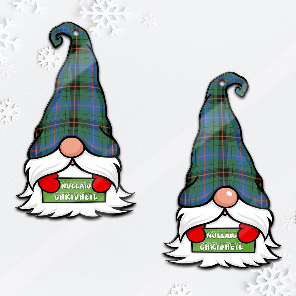 Davidson Ancient Gnome Christmas Ornament with His Tartan Christmas Hat - Tartan Vibes Clothing