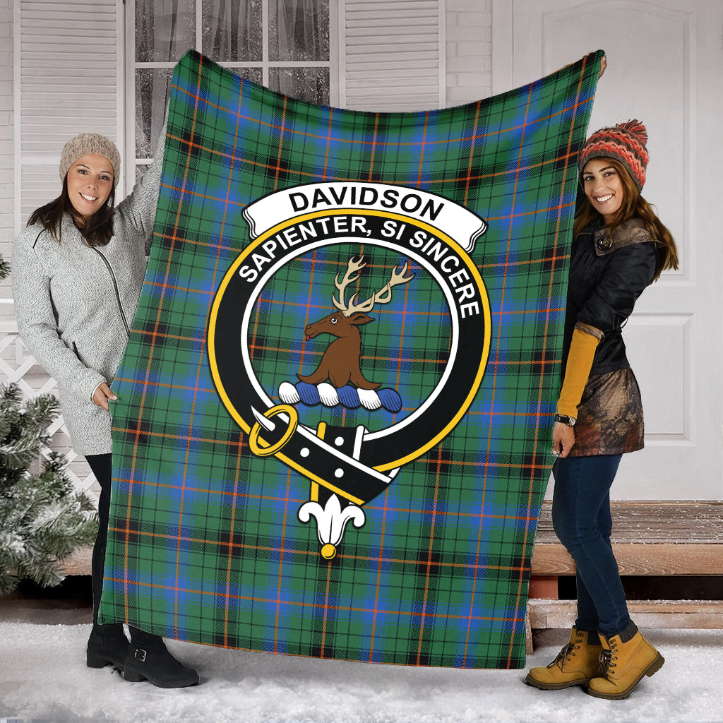 davidson-ancient-tartab-blanket-with-family-crest