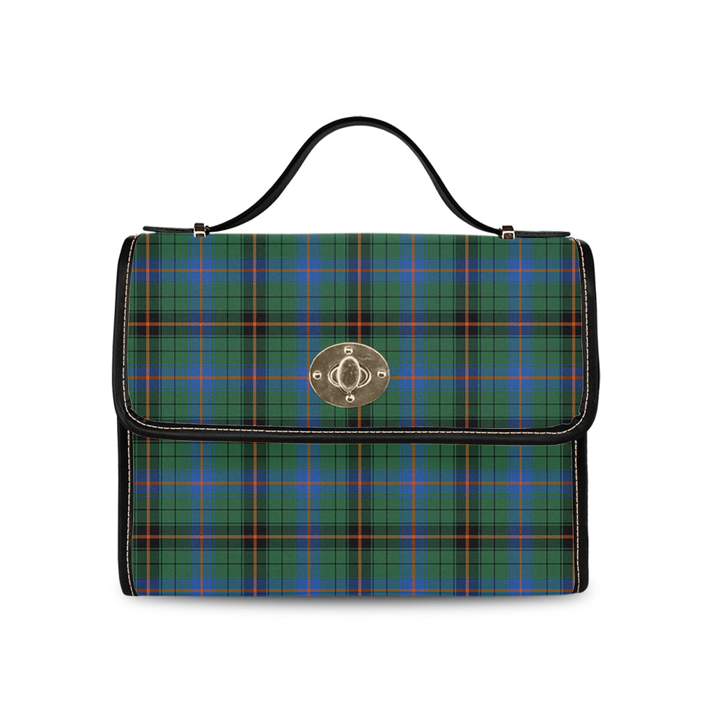 davidson-ancient-tartan-leather-strap-waterproof-canvas-bag