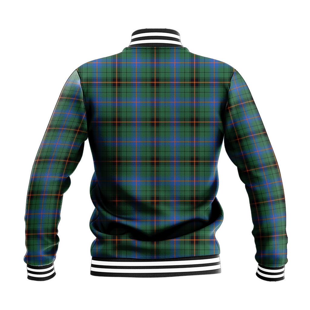 Davidson Ancient Tartan Baseball Jacket with Family Crest - Tartan Vibes Clothing