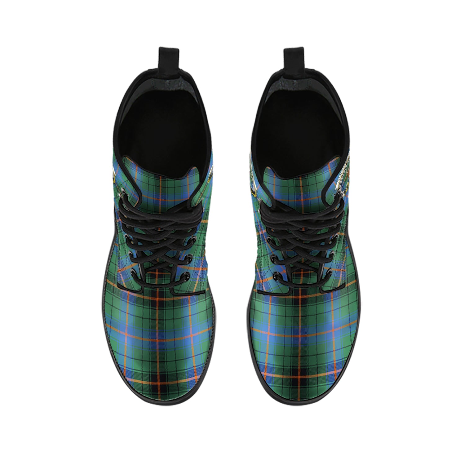 davidson-ancient-tartan-leather-boots-with-family-crest