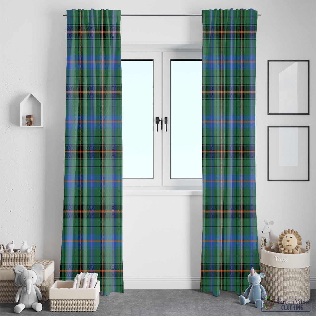 Davidson Ancient Tartan Window Curtain