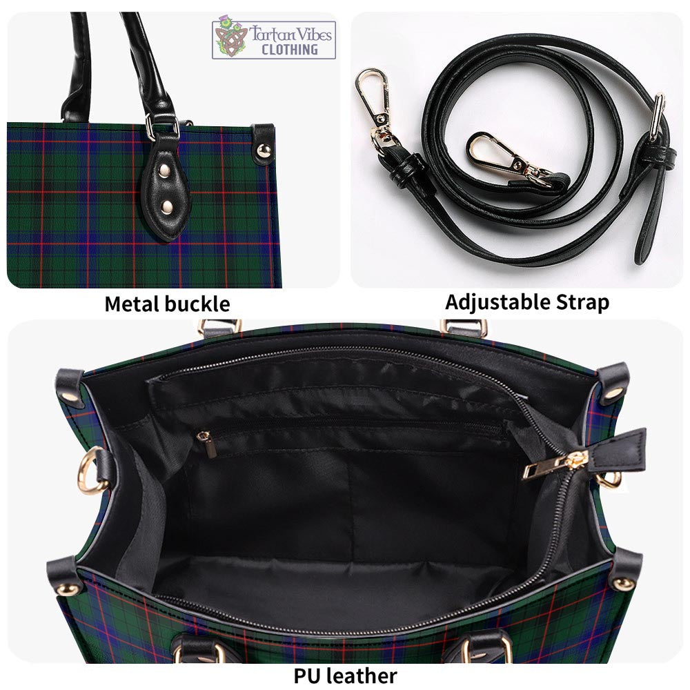 Tartan Vibes Clothing Davidson Modern Tartan Luxury Leather Handbags