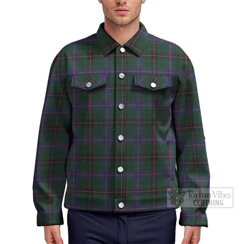 Davidson Modern Tartan Unisex Lapel Cotton Jacket Unisex - Tartan Vibes Clothing