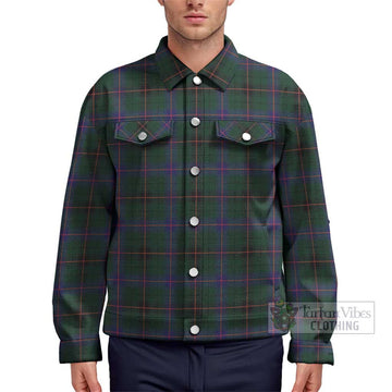 Davidson Modern Tartan Unisex Lapel Cotton Jacket