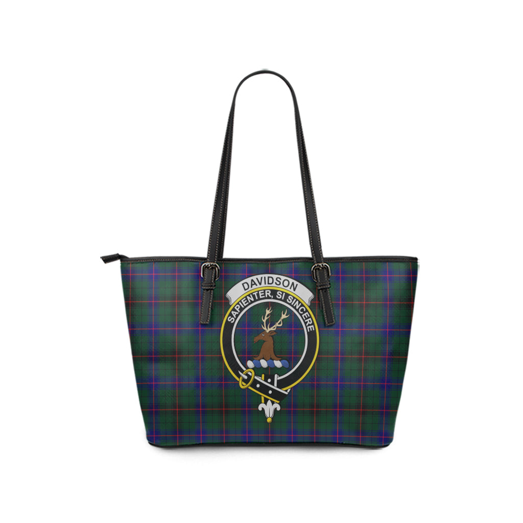 davidson-modern-tartan-leather-tote-bag-with-family-crest