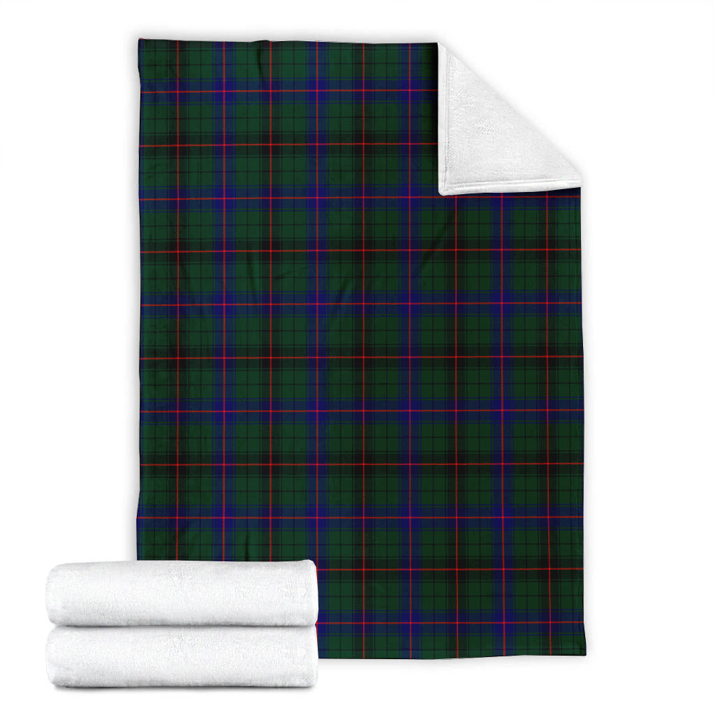 Davidson Modern Tartan Blanket X-Large 59 x 79 inches 150 x 200 cm - Tartan Vibes Clothing