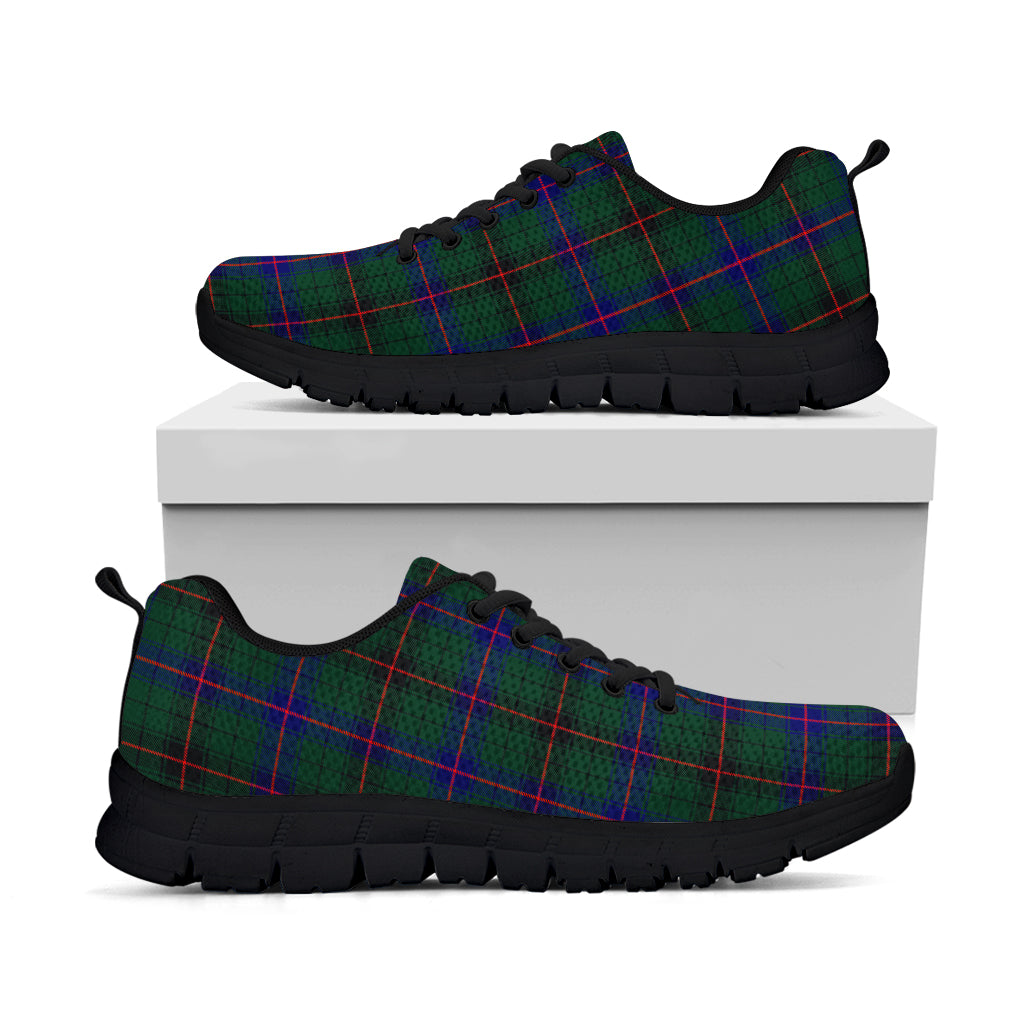 Davidson Modern Tartan Sneakers Kid's Sneakers - Tartan Vibes Clothing