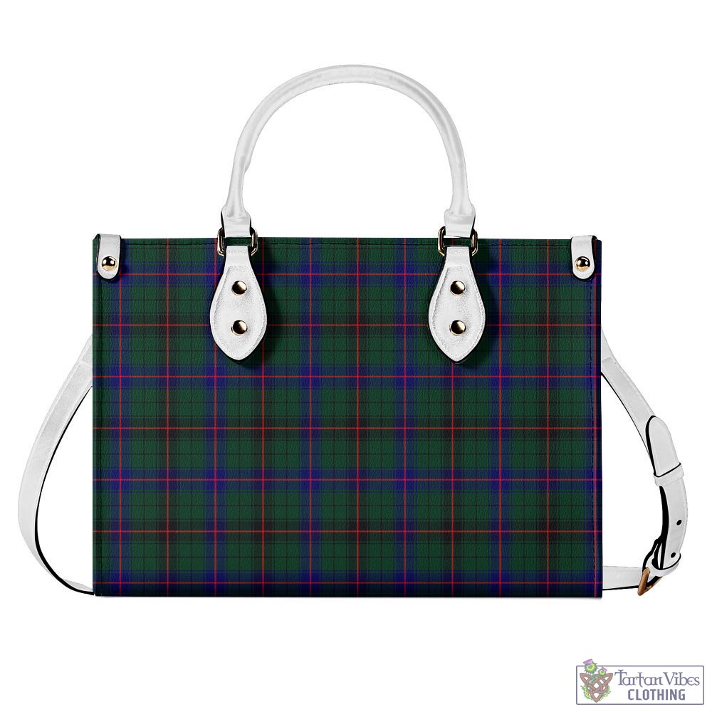 Tartan Vibes Clothing Davidson Modern Tartan Luxury Leather Handbags