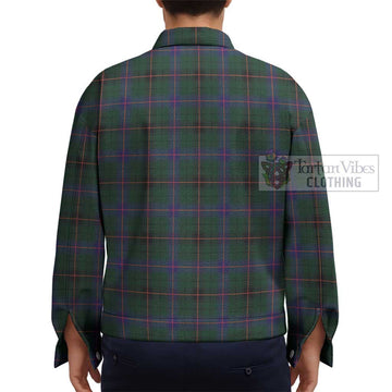 Davidson Modern Tartan Unisex Lapel Cotton Jacket