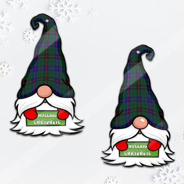 Davidson Modern Gnome Christmas Ornament with His Tartan Christmas Hat