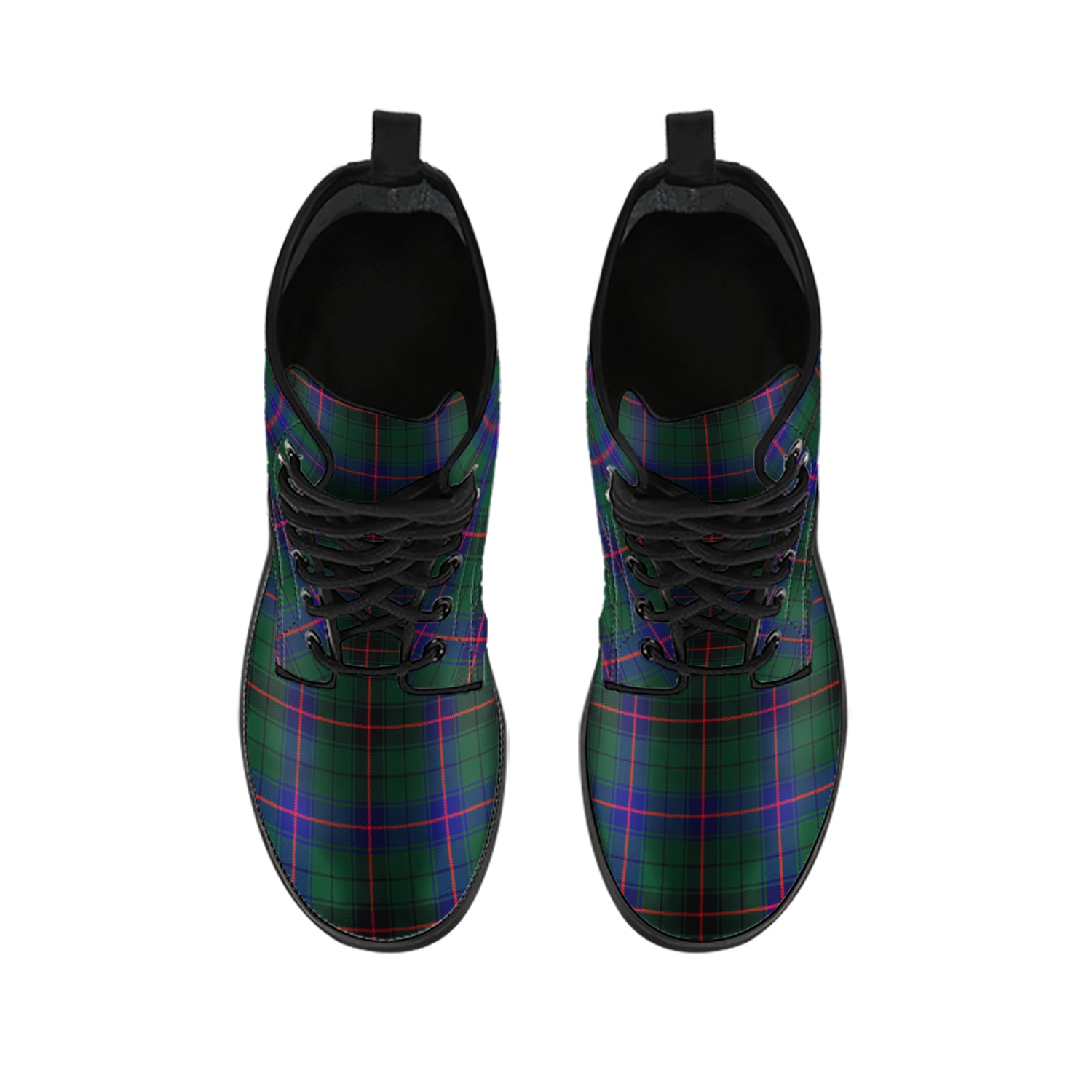 davidson-modern-tartan-leather-boots