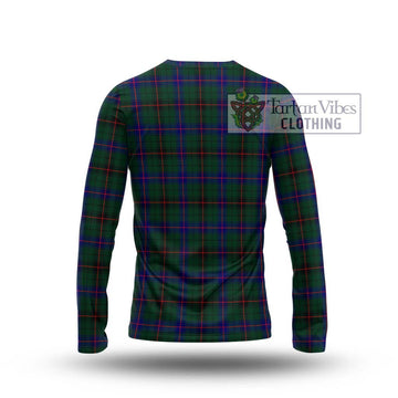 Davidson Modern Tartan Long Sleeve T-Shirt with Family Crest DNA In Me Style