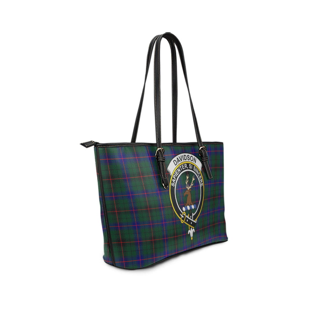 davidson-modern-tartan-leather-tote-bag-with-family-crest