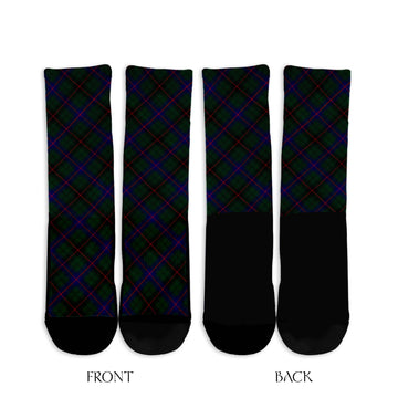 Davidson Modern Tartan Crew Socks Cross Style