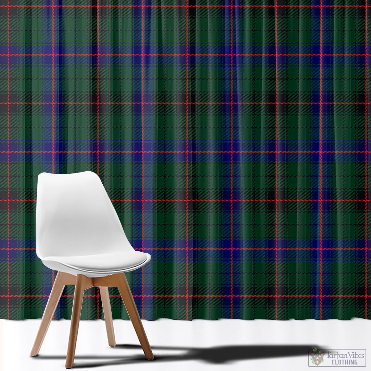 Davidson Modern Tartan Window Curtain