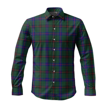 Davidson Modern Tartan Long Sleeve Button Up Shirt