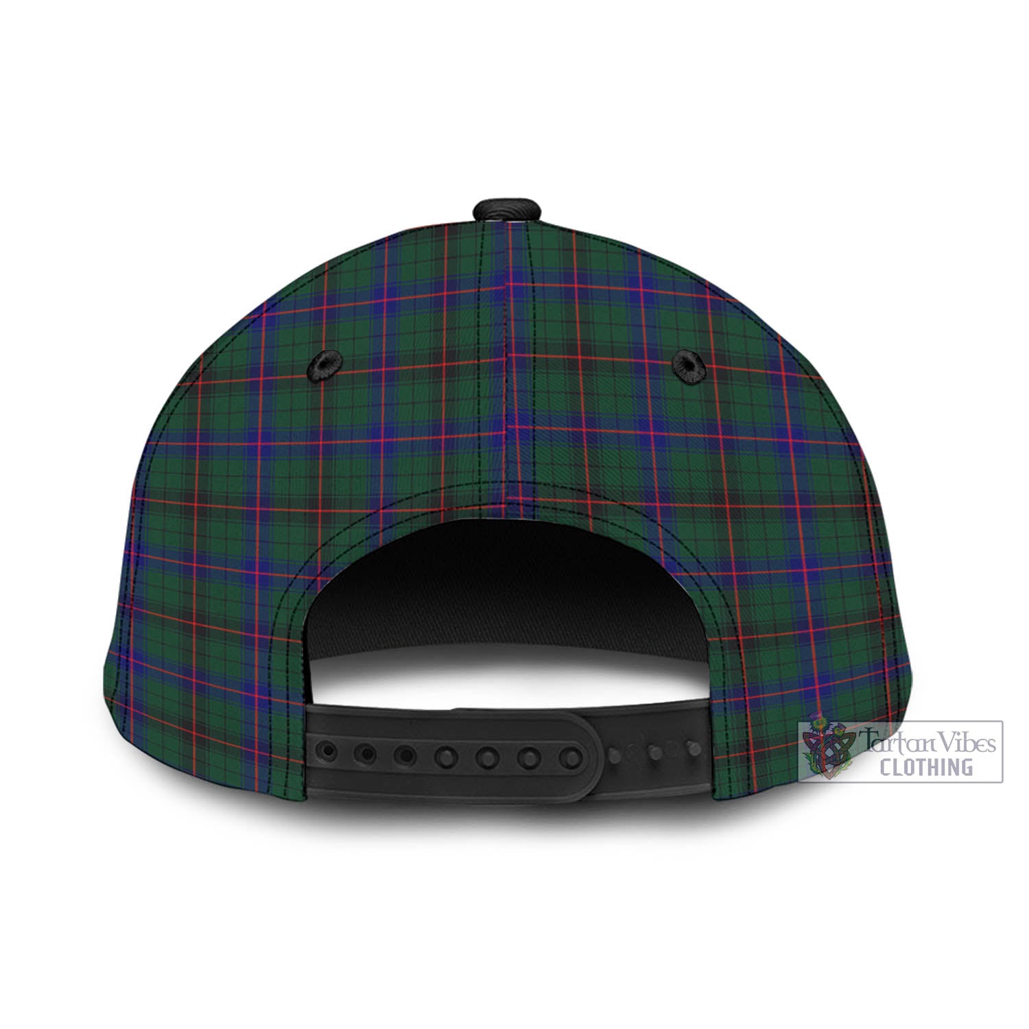 Tartan Vibes Clothing Davidson Modern Tartan Classic Cap with Family Crest In Me Style