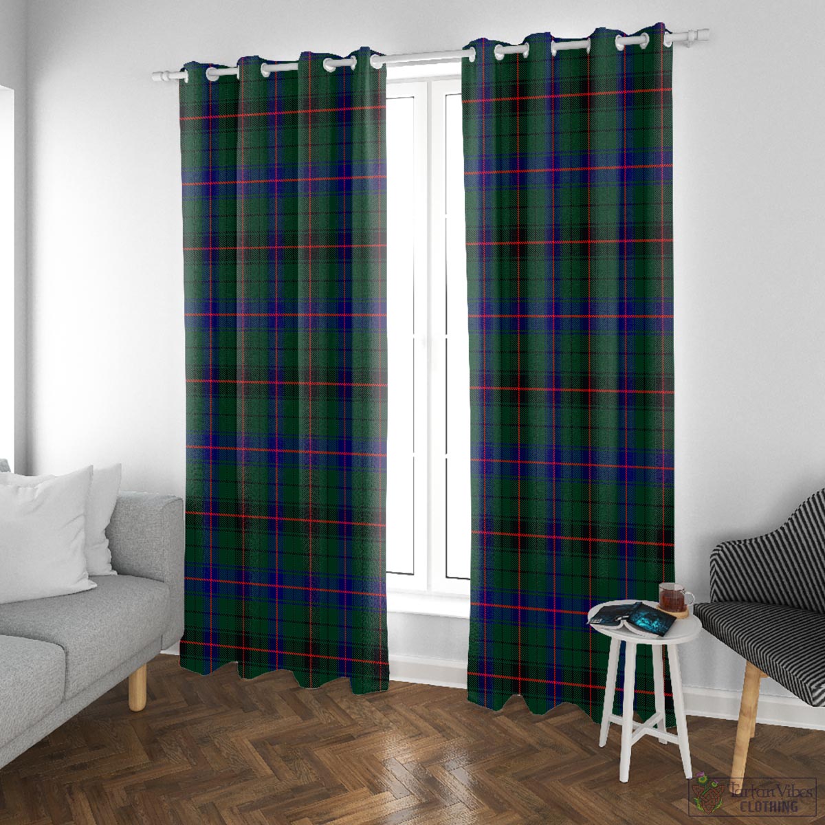 Davidson Modern Tartan Window Curtain