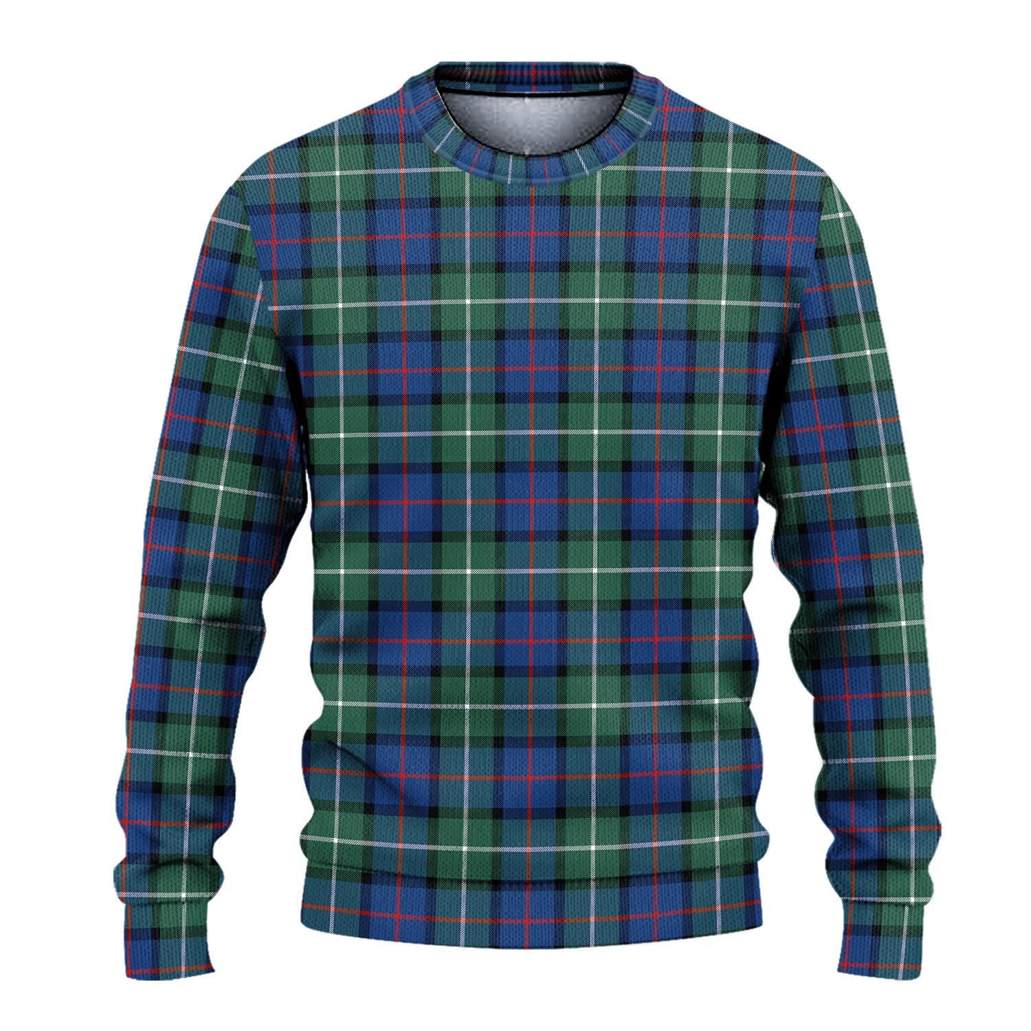 Davidson of Tulloch Tartan Knitted Sweater - Tartanvibesclothing