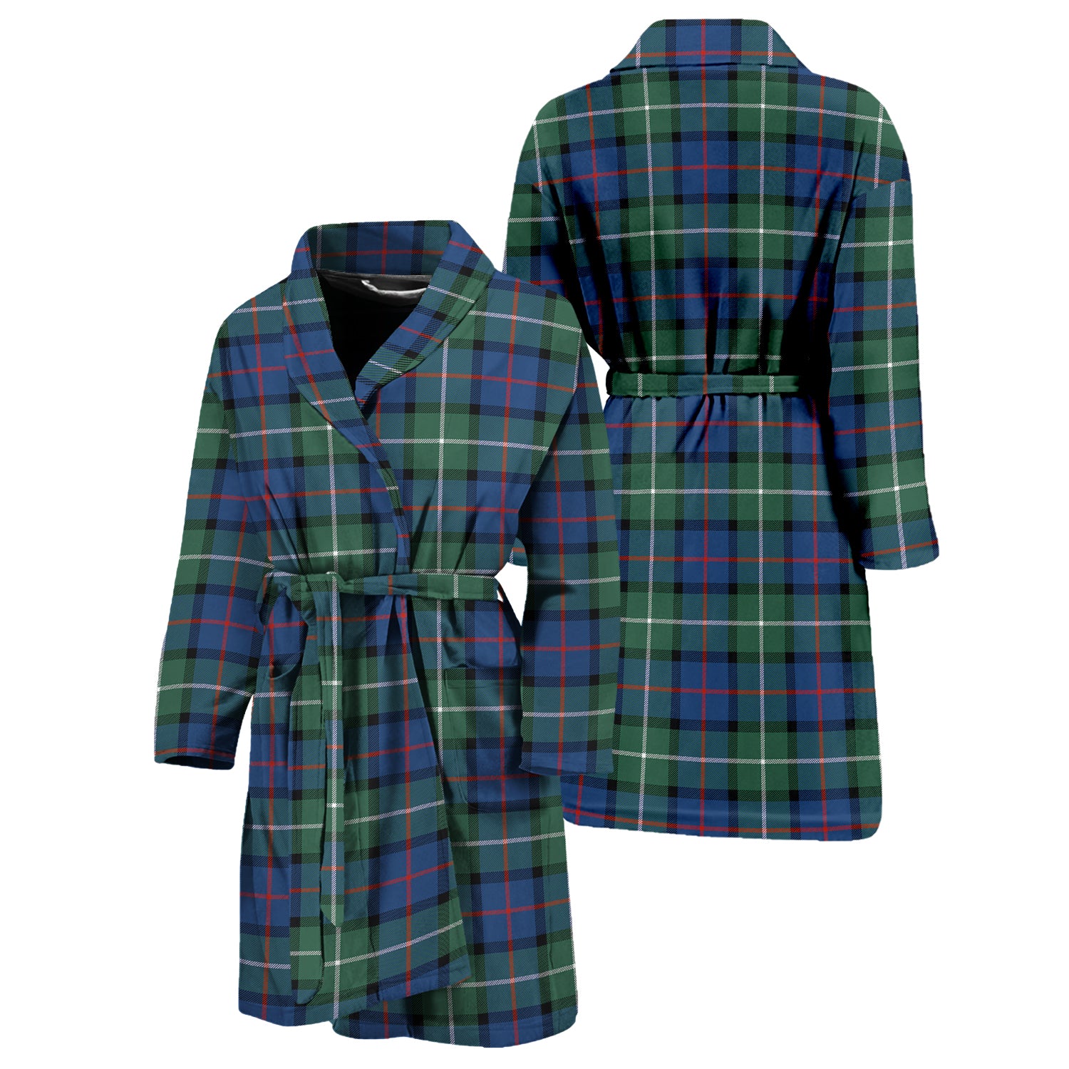 Davidson of Tulloch Tartan Bathrobe Unisex M - Tartan Vibes Clothing