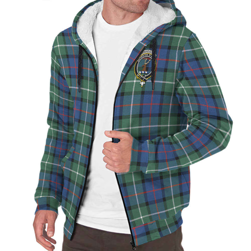 davidson-of-tulloch-tartan-sherpa-hoodie-with-family-crest