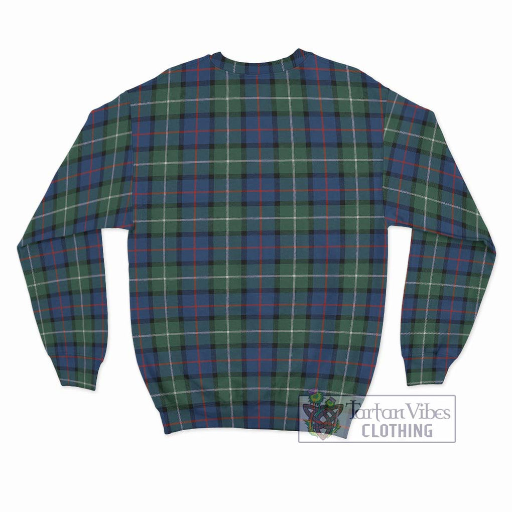 Davidson of Tulloch Tartan Sweatshirt with Family Crest DNA In Me Style - Tartanvibesclothing Shop