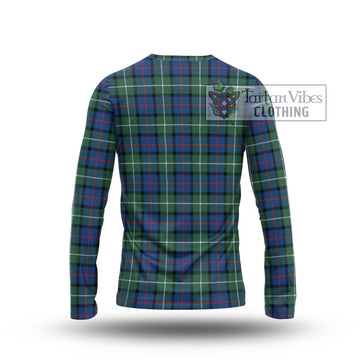 Davidson of Tulloch Tartan Long Sleeve T-Shirt with Family Crest DNA In Me Style