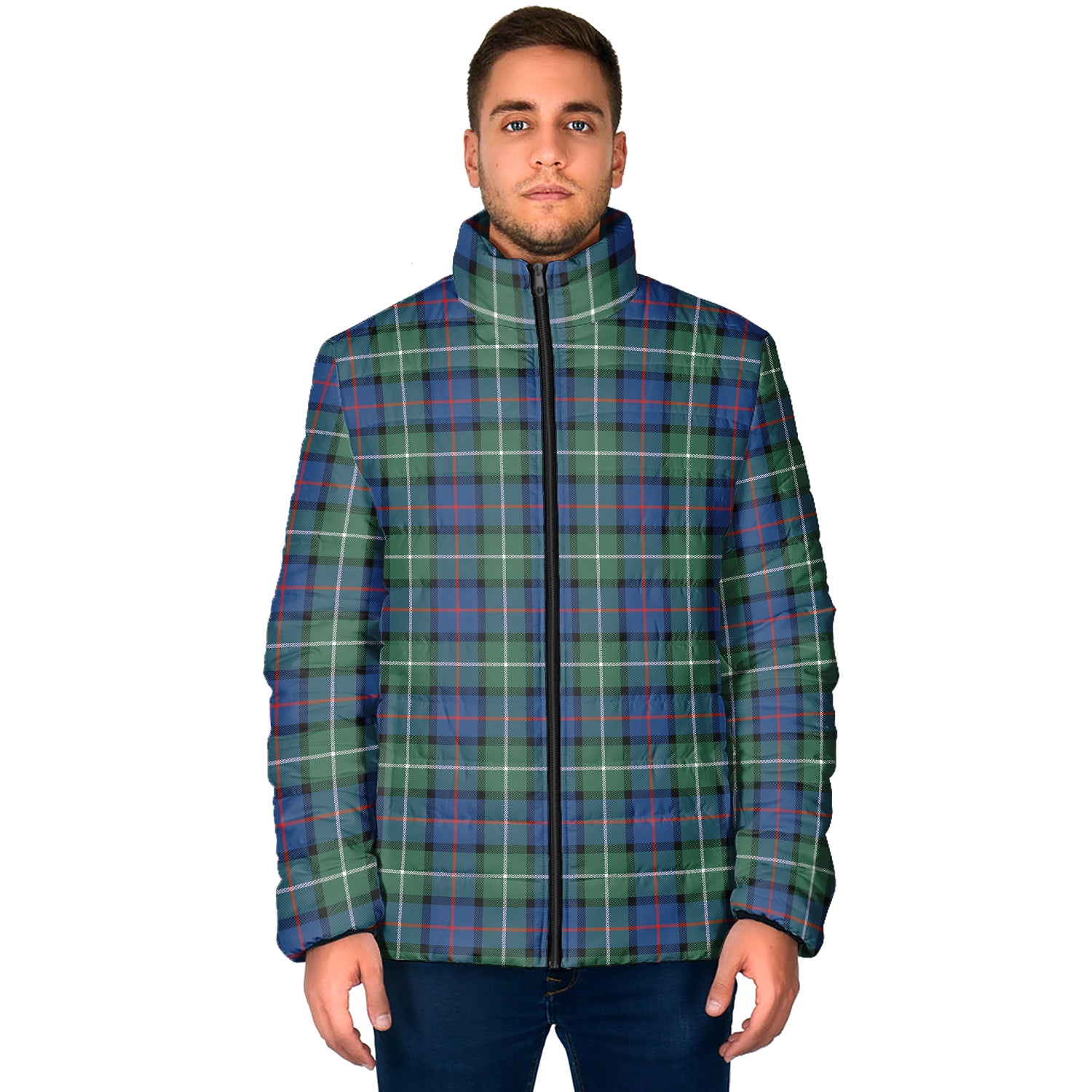 Davidson of Tulloch Tartan Padded Jacket - Tartan Vibes Clothing