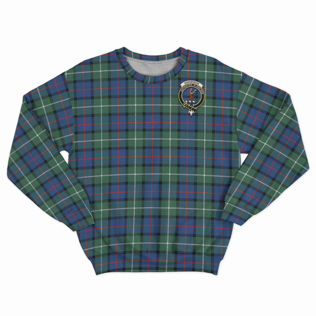 davidson-of-tulloch-tartan-sweatshirt-with-family-crest