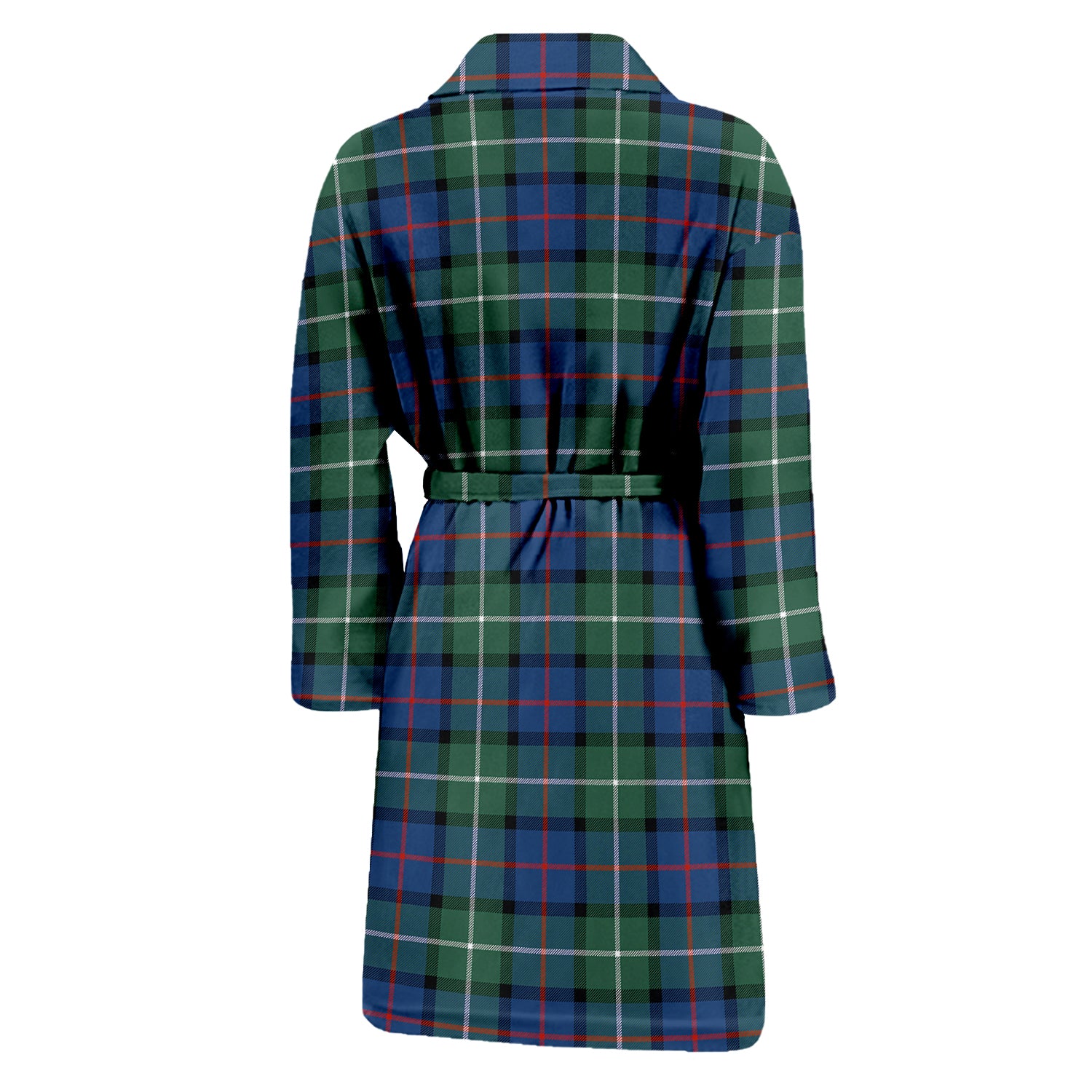 Davidson of Tulloch Tartan Bathrobe with Family Crest - Tartan Vibes Clothing