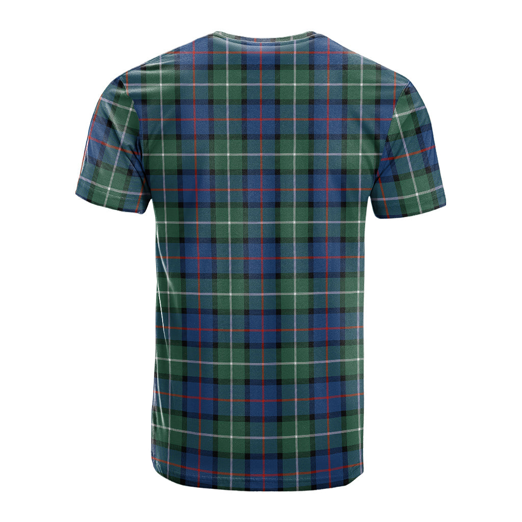 Davidson of Tulloch Tartan T-Shirt with Family Crest - Tartan Vibes Clothing