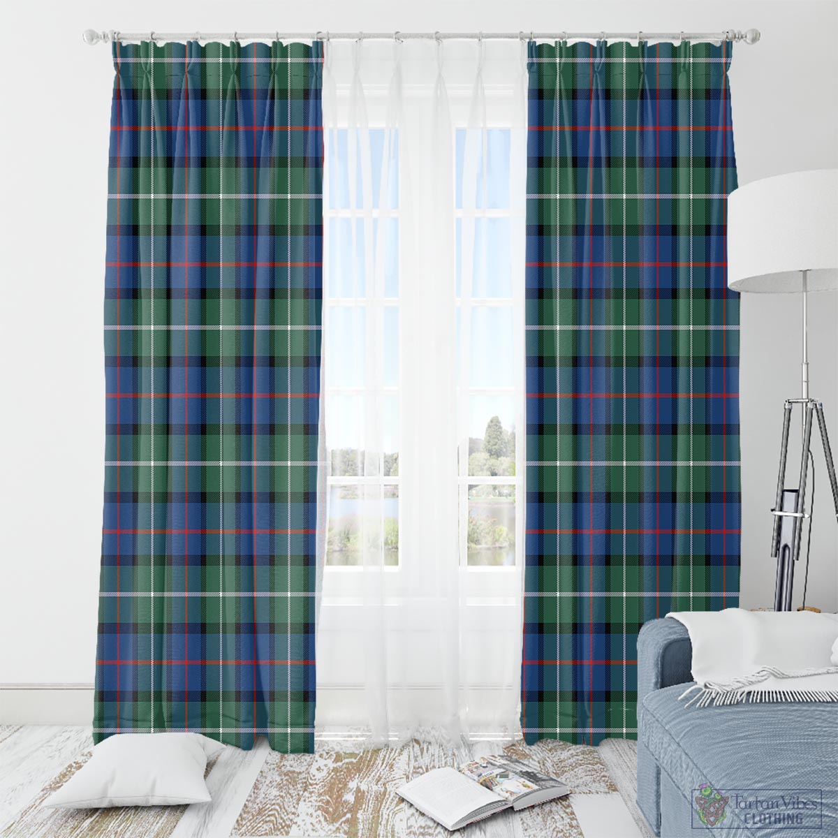 Davidson of Tulloch Tartan Window Curtain